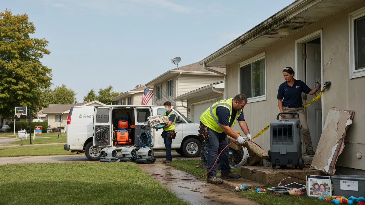 Water Damage Restoration in Merritt, MI near me
